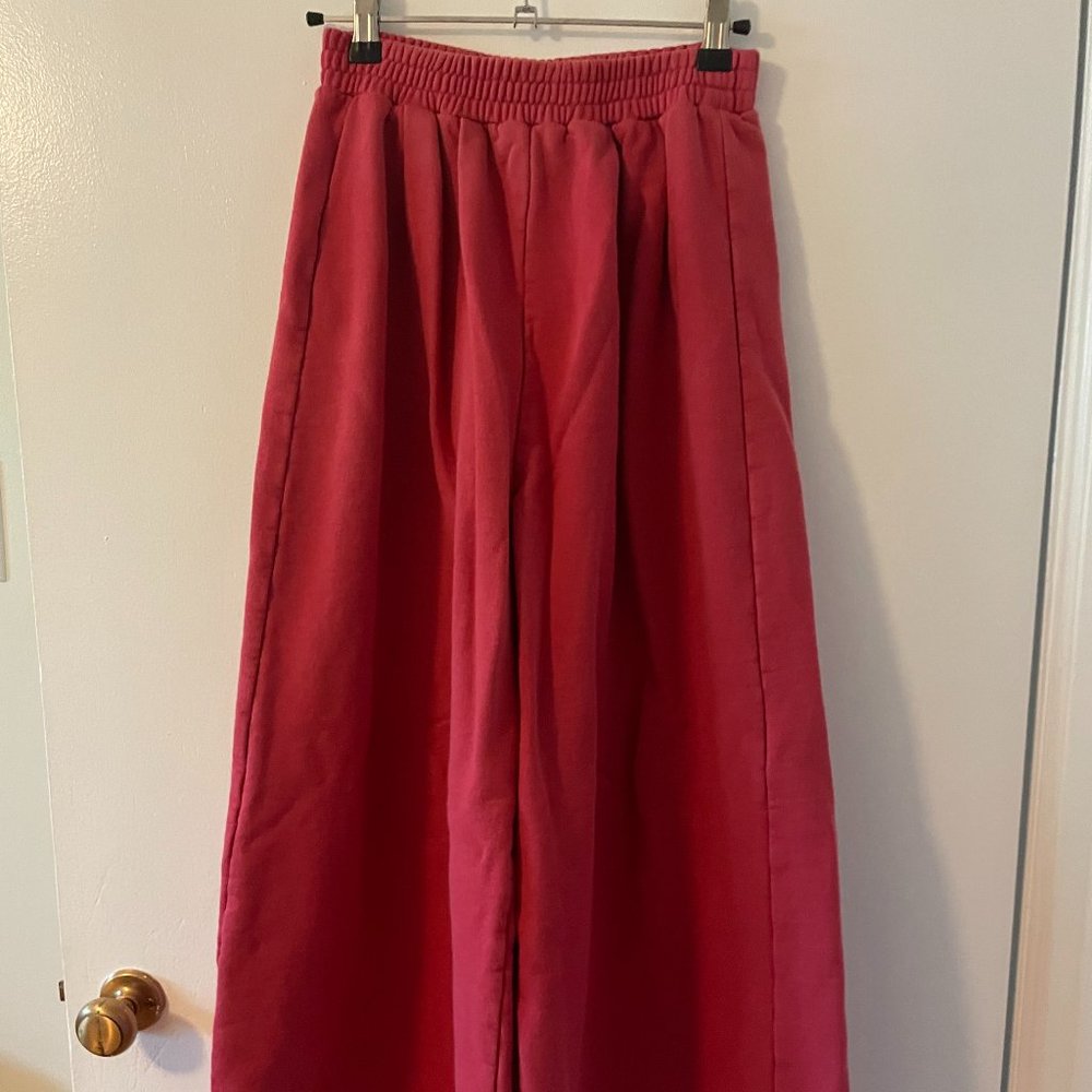 Ilana Kohn Caroline Pants in Cherry (XS)